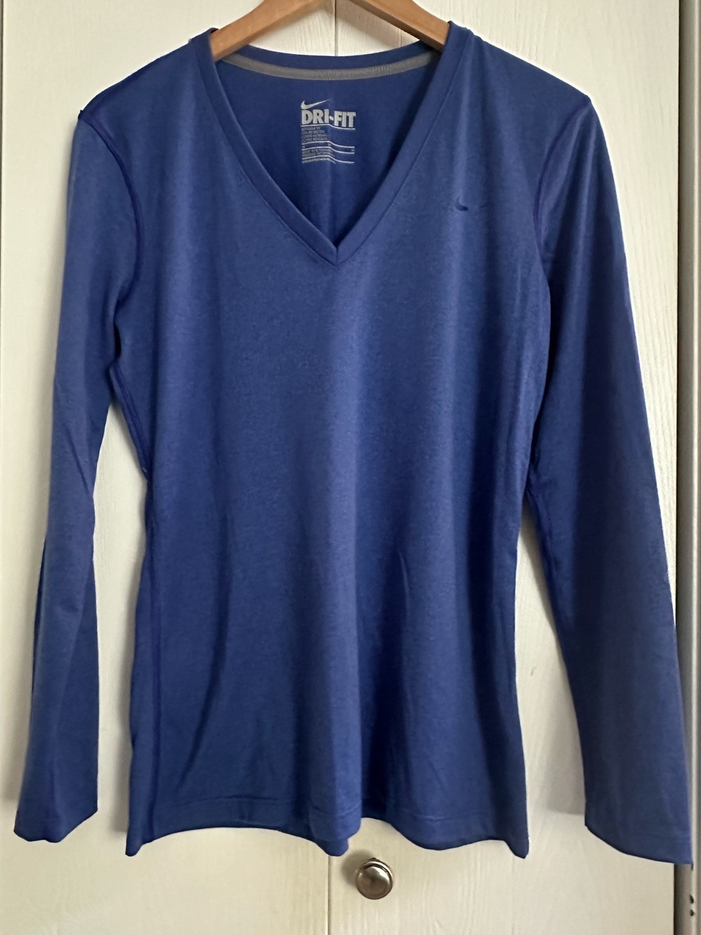 Nike Dri-Fit Long Sleeve V-Neck